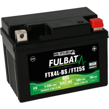 Akumulator Fulbat YTX4L-BS FTX4L-BS YTZ5S FTZ5S SLA12-4 12V 5Ah 70A